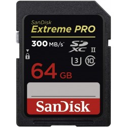 64GB SD KART 300MB-S EXTREME PRO SANDISK SDSDXDK-064G-GN4IN